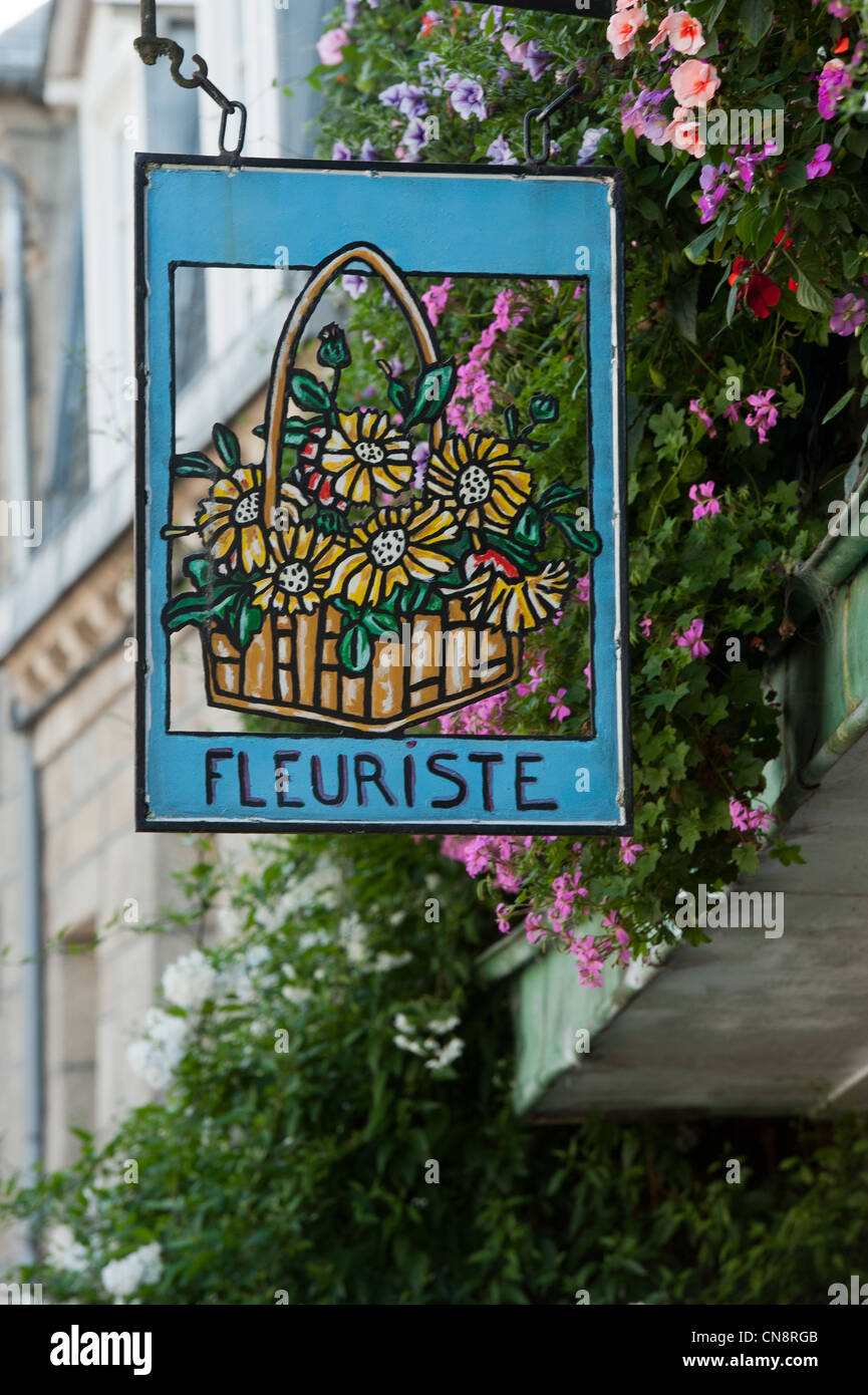 France, Cotes d'Armor, Moncontour de Bretagne, labelled Les Plus Beaux Villages de France (The Most Beautiful Villages of Stock Photo