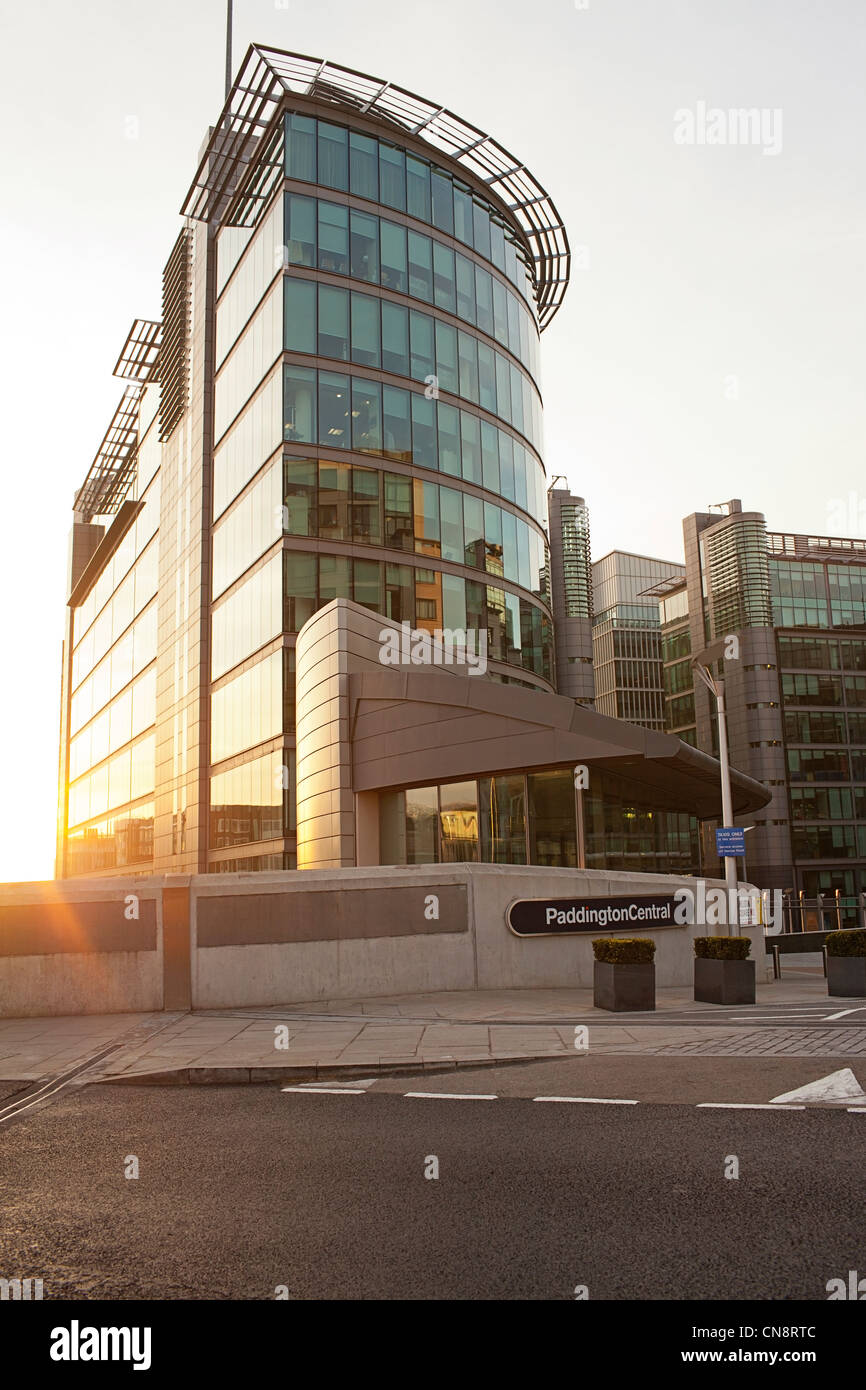 PaddingtonCentral or Paddington Central in London Stock Photo Alamy