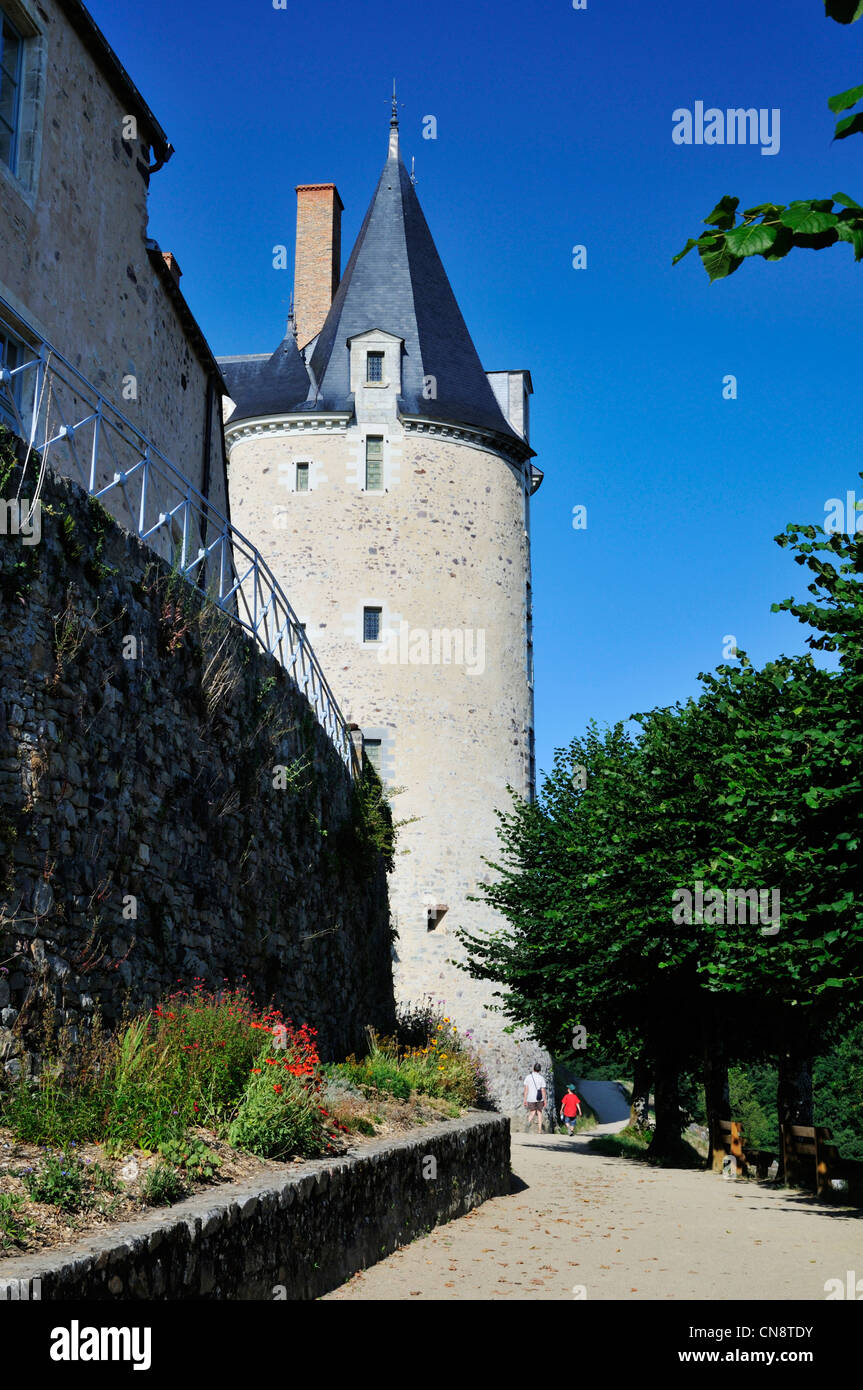 France, Mayenne, Sainte Suzanne, labelled Les Plus Beaux Villages de France (The Most Beautiful