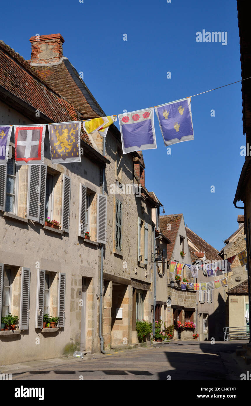 France, Indre, Berry, Saint Benoit du Sault, labelled Les Plus Beaux