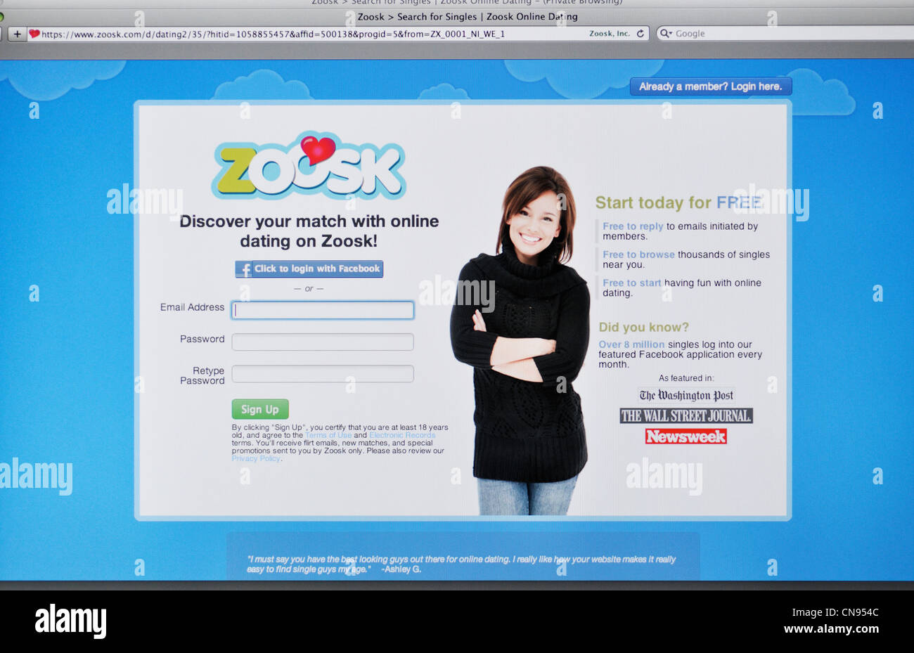 Sign up com zoosk Zoosk Promo