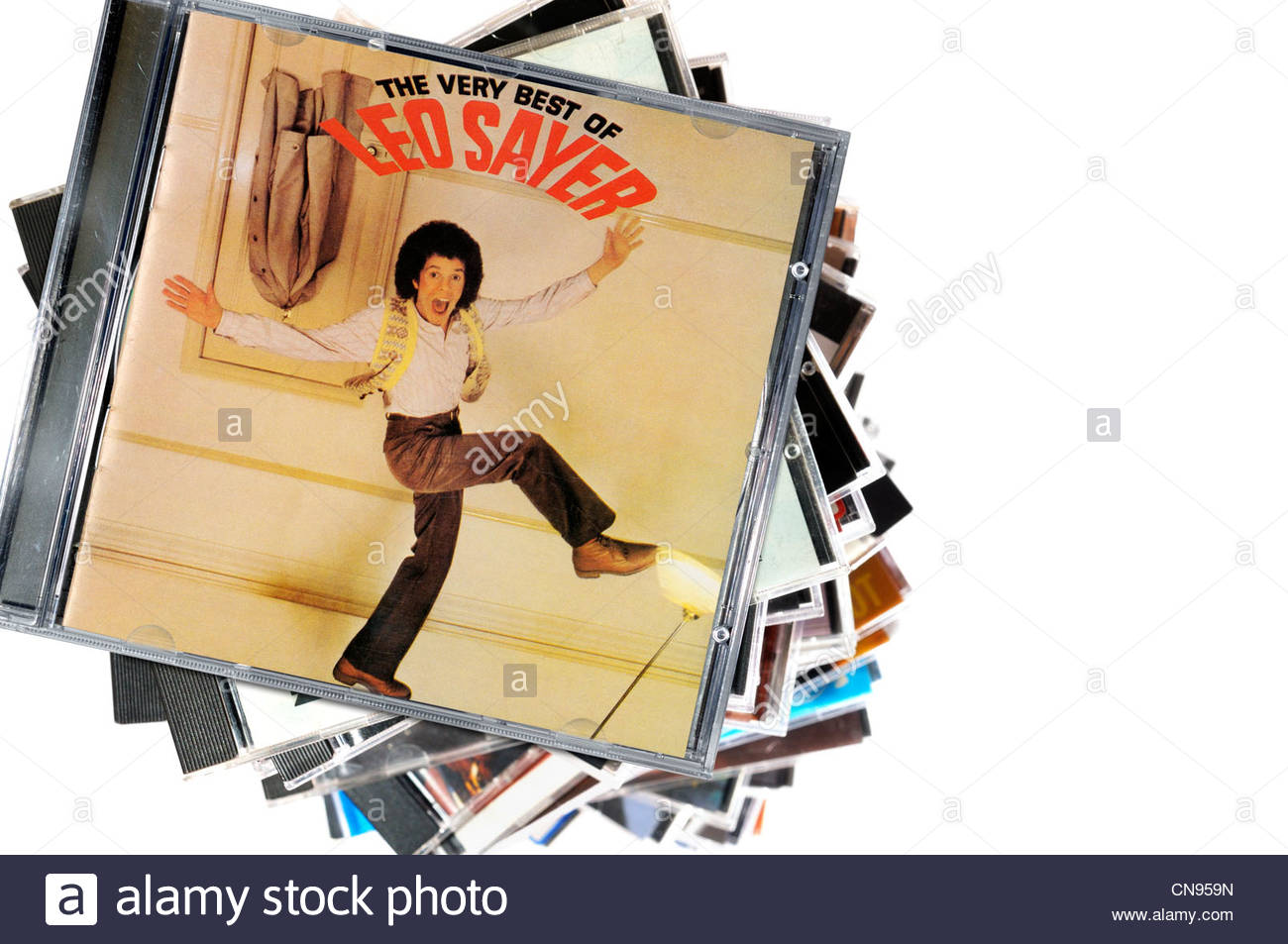 Leo Sayer Album The Very Best Of Cd Cases England Stock Photo Alamy