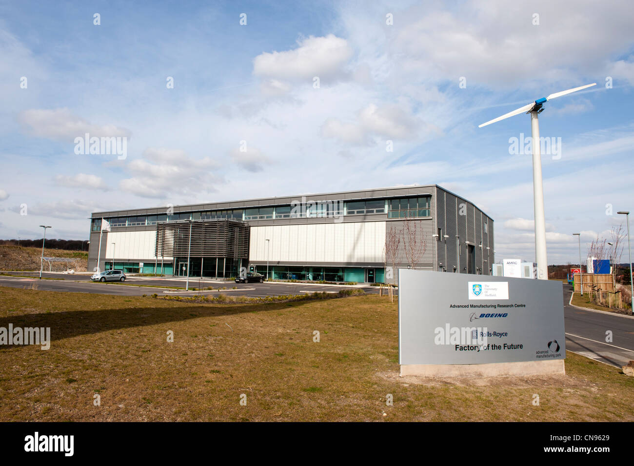 'Sheffield University' Advanced Manufacturing Research Centre Stock Photo