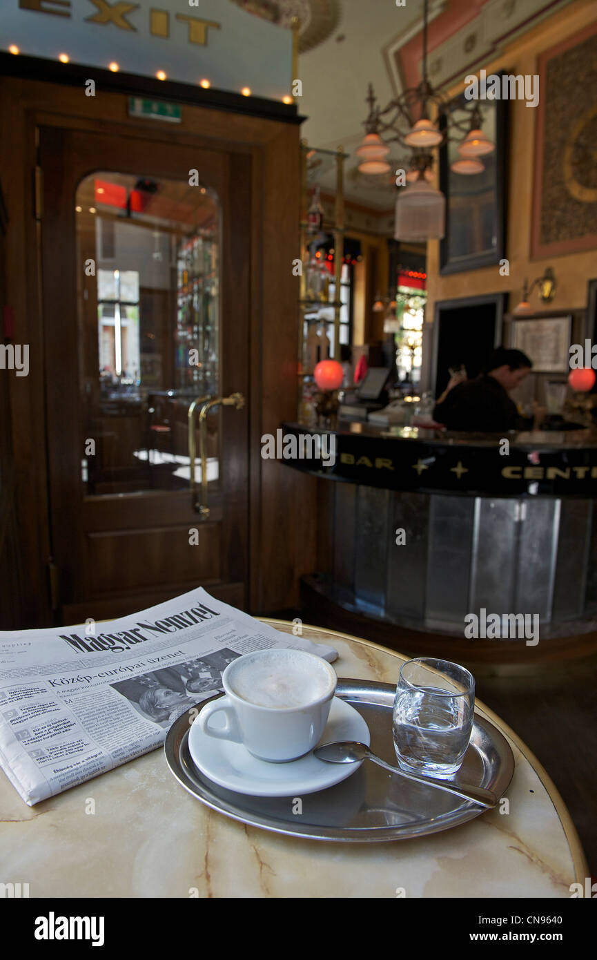 Hungary, Budapest, Pest district, Central Cafe Stock Photo