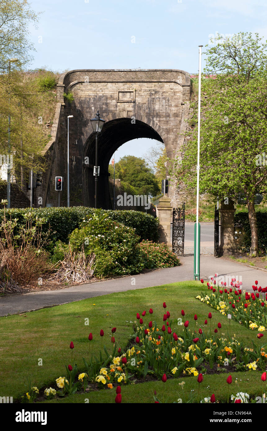 Bollington Aqueduct, Macclesfield, Cheshire, England, 'Great Britain' Stock Photo