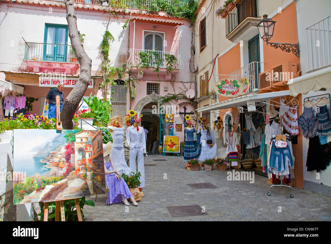 Positano fashion italy hi-res stock photography and images - Alamy