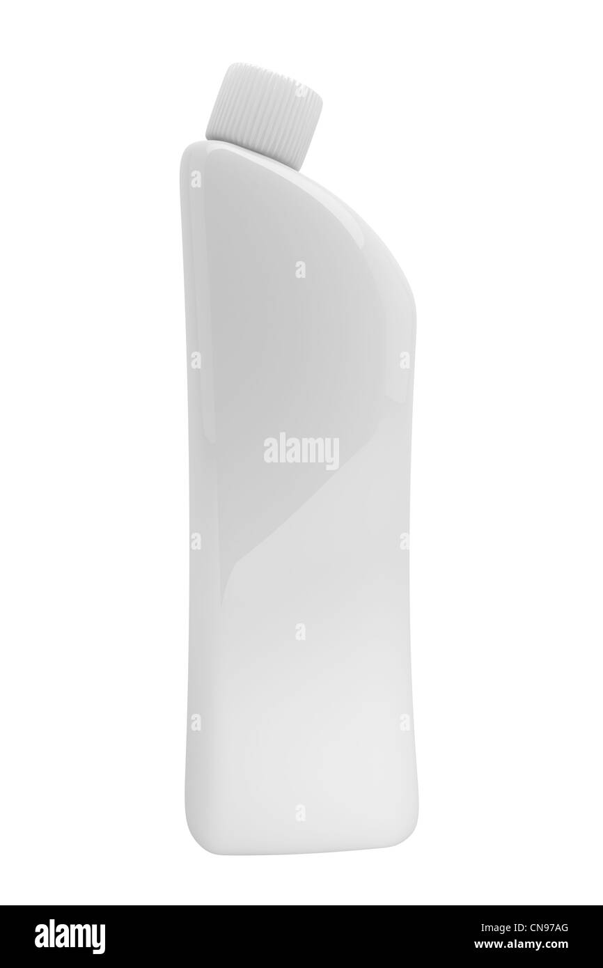 Detergent bottle isolated on white background Stock Photo - Alamy