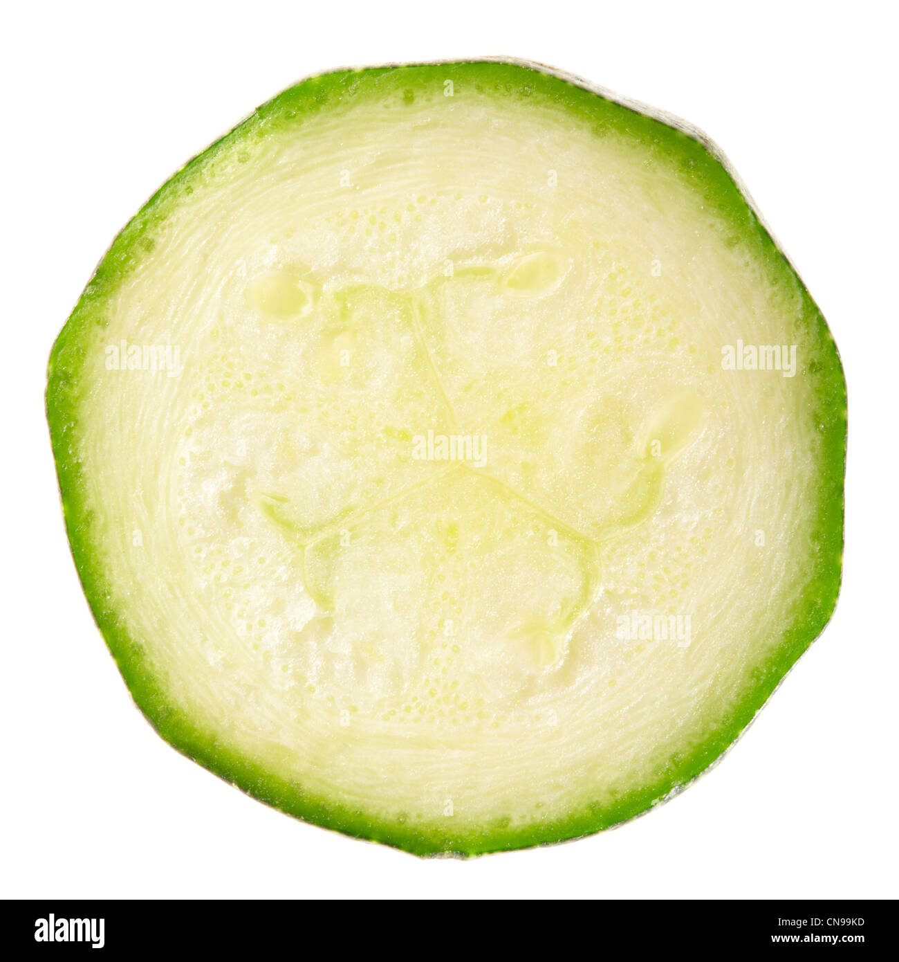 Zucchini slice Stock Photo 47533681 Alamy