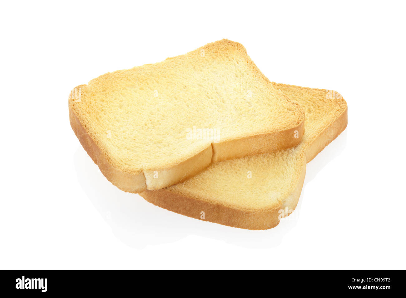 Rusk bread or toast Stock Photo