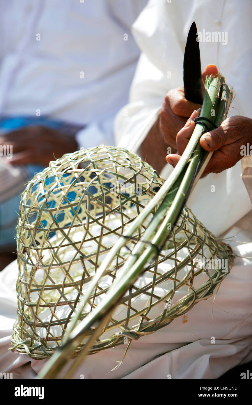 United Arab Emirates, Dubai, Costa Deliziosa baptism of the company Costa Croisiere, Bedouin camp, crafts Stock Photo