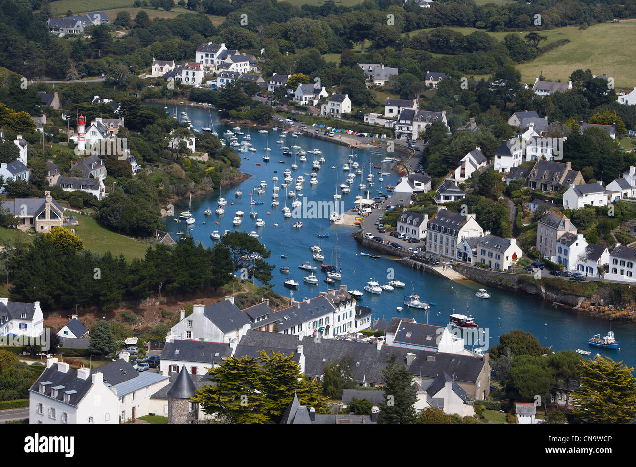 France, Finistere, Clohars Carnoet, Doelan Stock Photo - Alamy