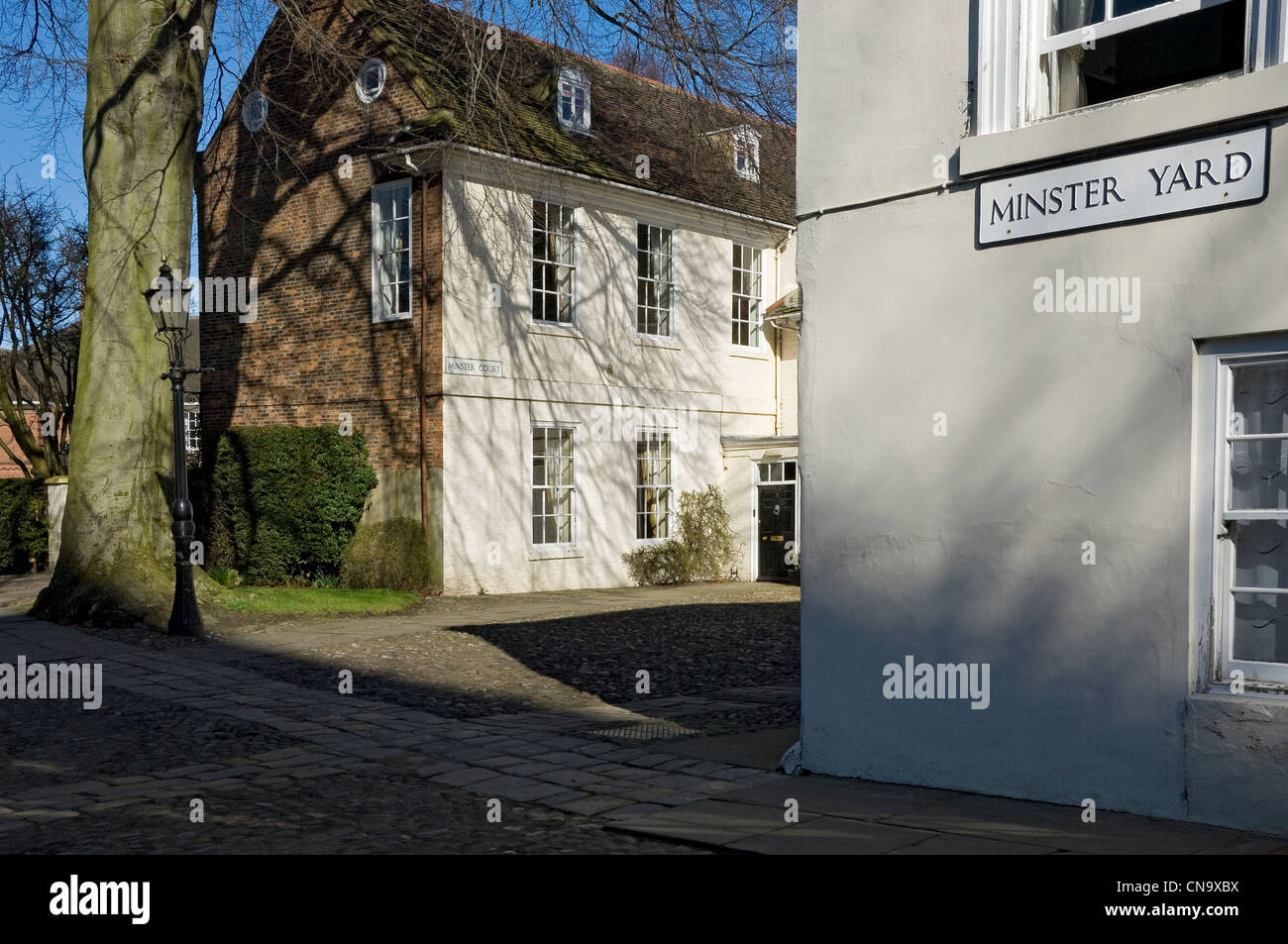 Church houses properties in Minster Court and Minster Yard York North
