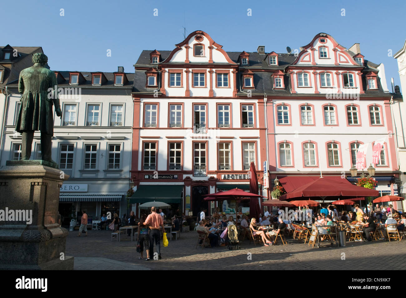 Germany, Rhineland Palatinate, Coblence, square of the Jesuits Stock Photo