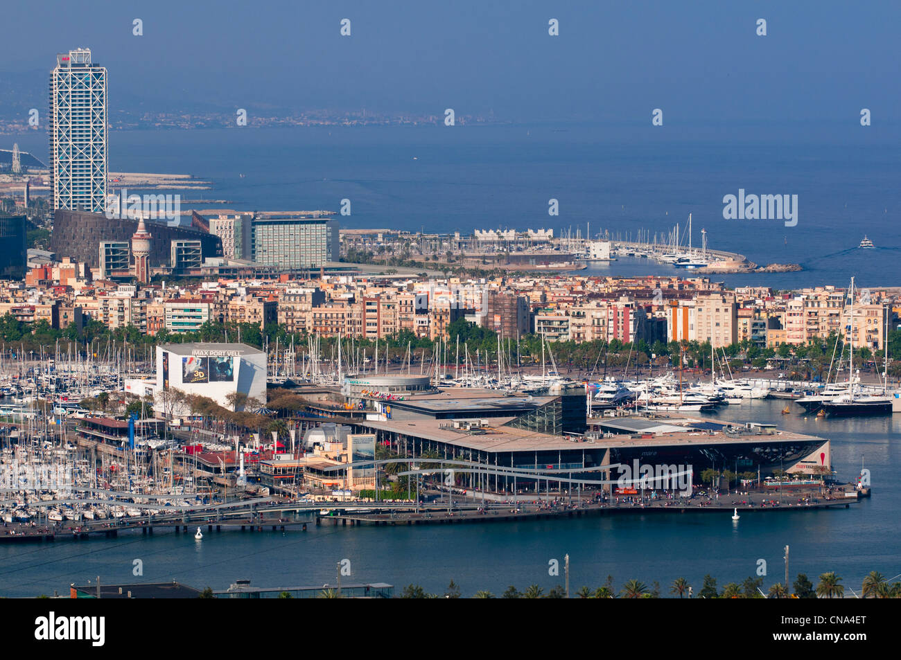 Spain, Catalonia, Barcelona, Port Vell, Maremagnum Stock Photo