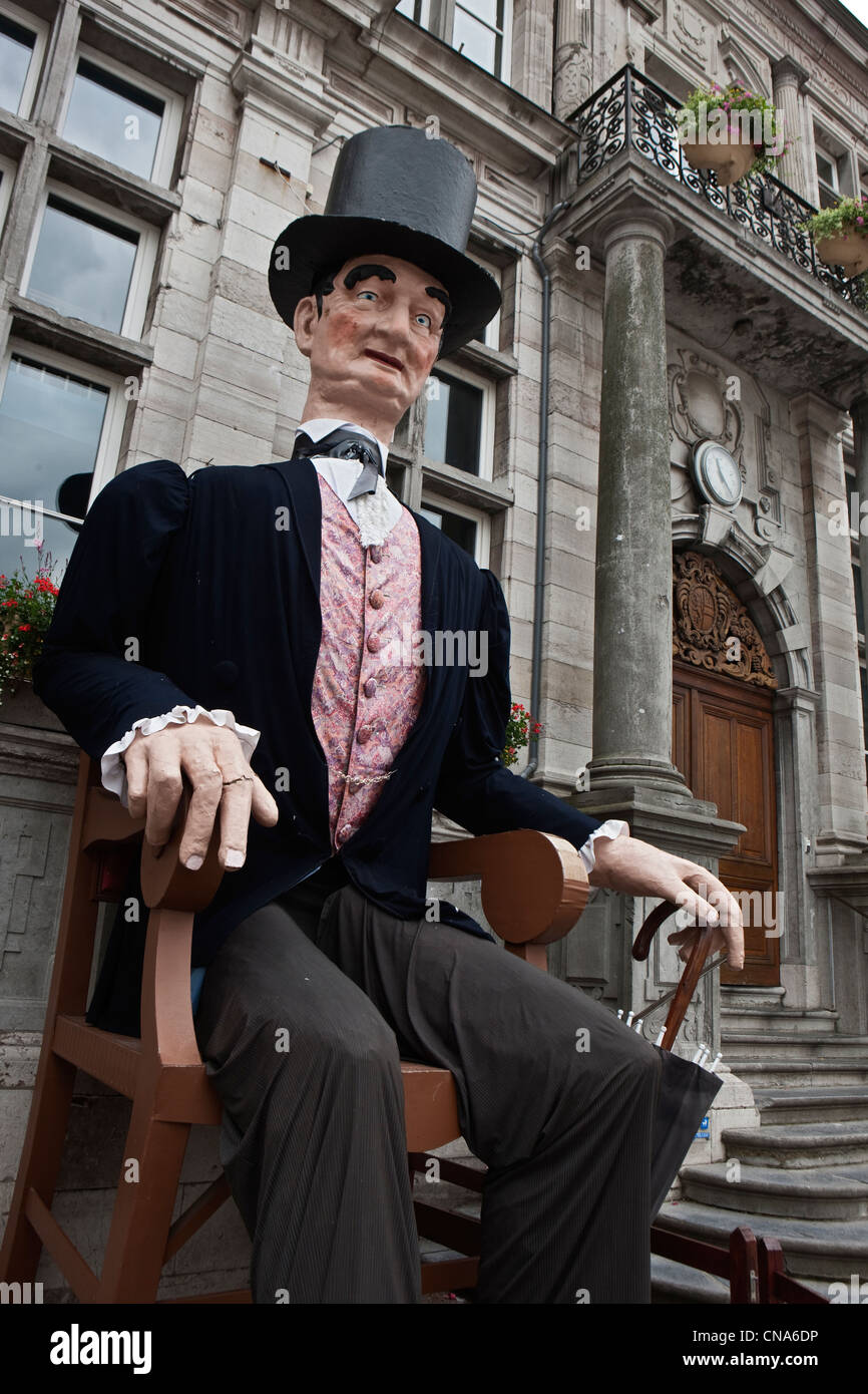 France, Nord, Bergues, representing a giant Grand Elector of the