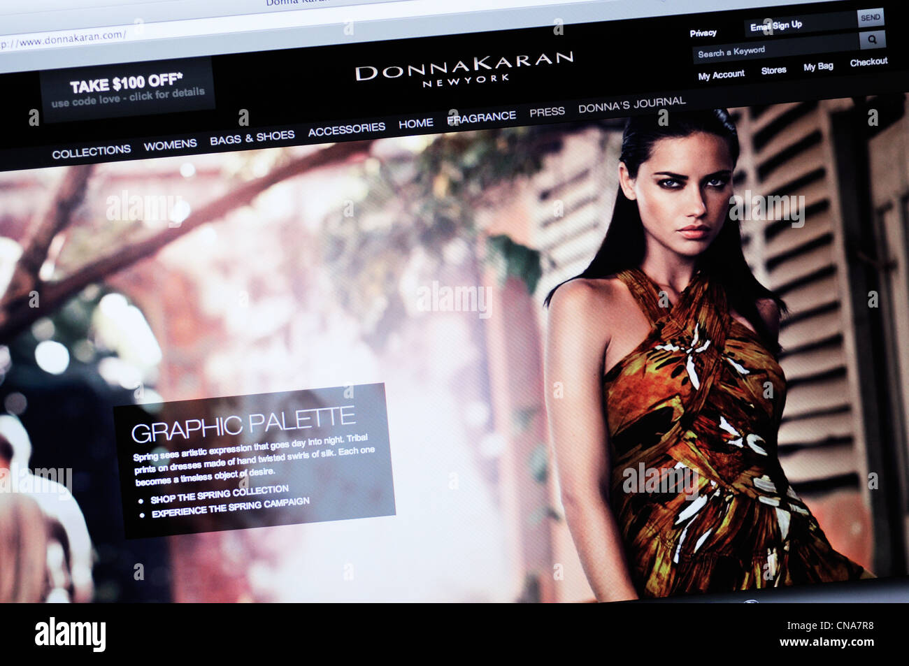 Donna karan apparel website hi-res stock photography and images - Alamy