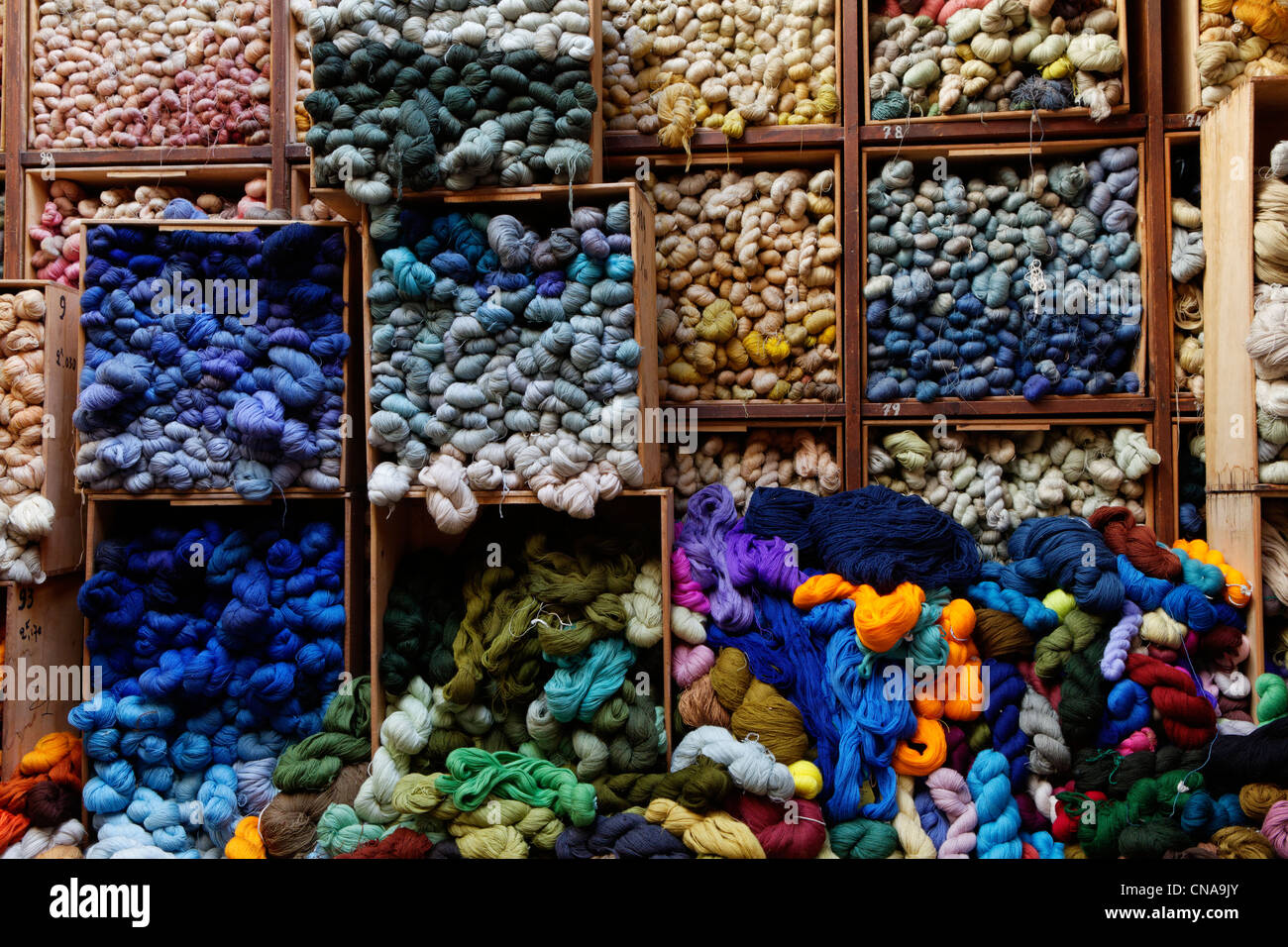 France, Creuse, Aubusson, St Jean Tapestry Factory, Aubusson tapestry work is listed as