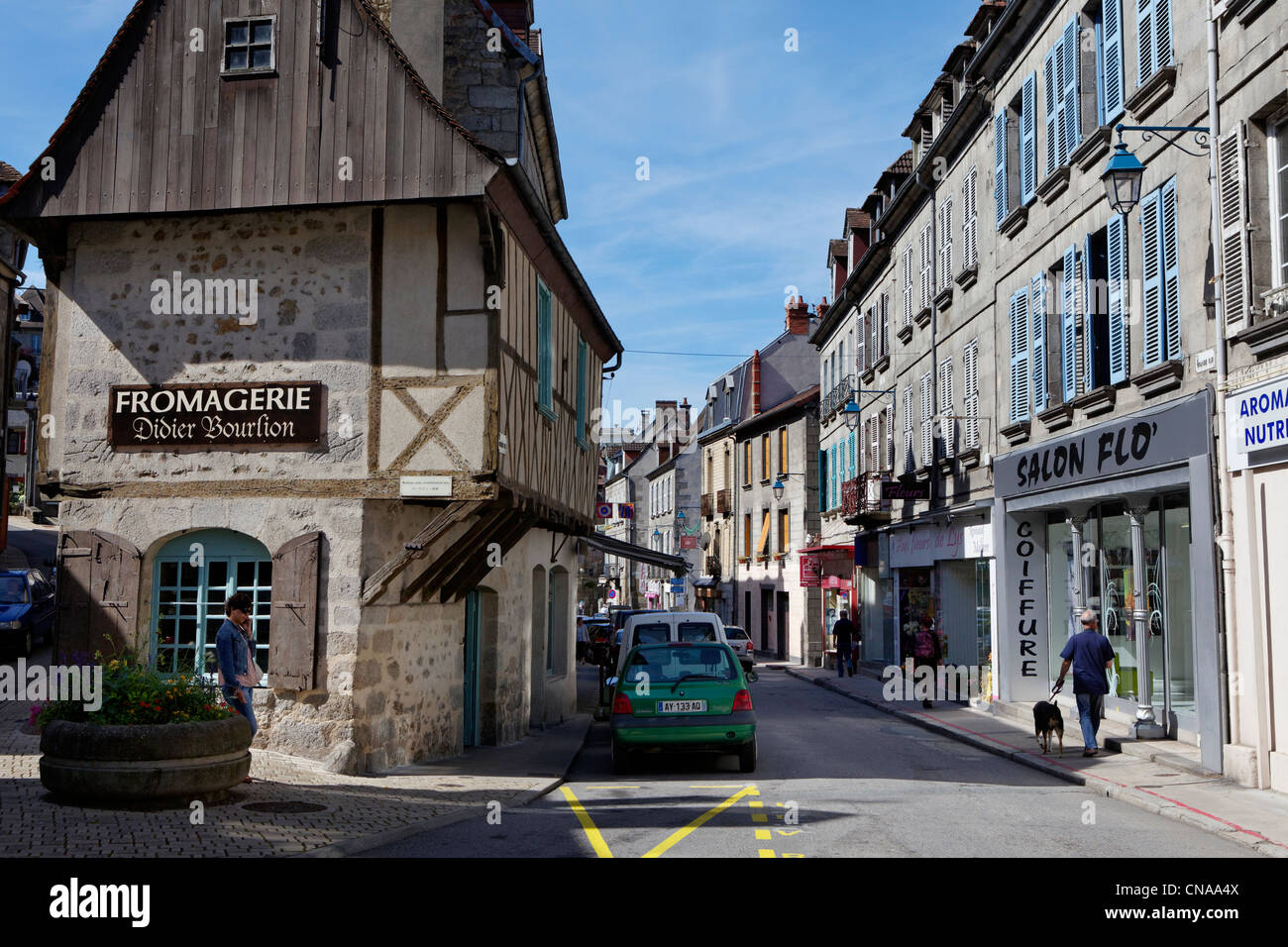 France, Creuse, Aubusson Stock Photo