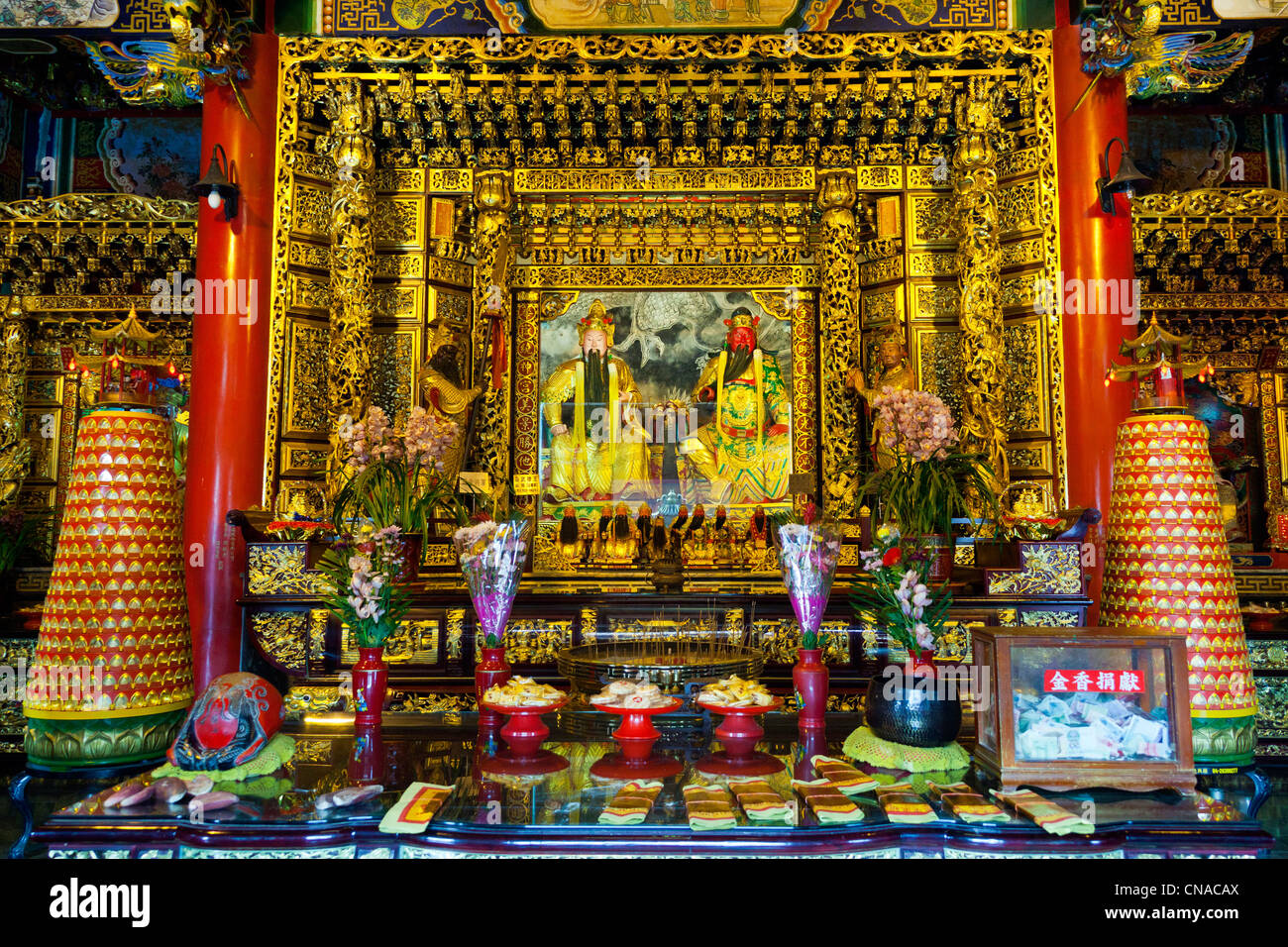 Wenwu Temple, Sun Moon Lake, Taiwan. JMH5861 Stock Photo