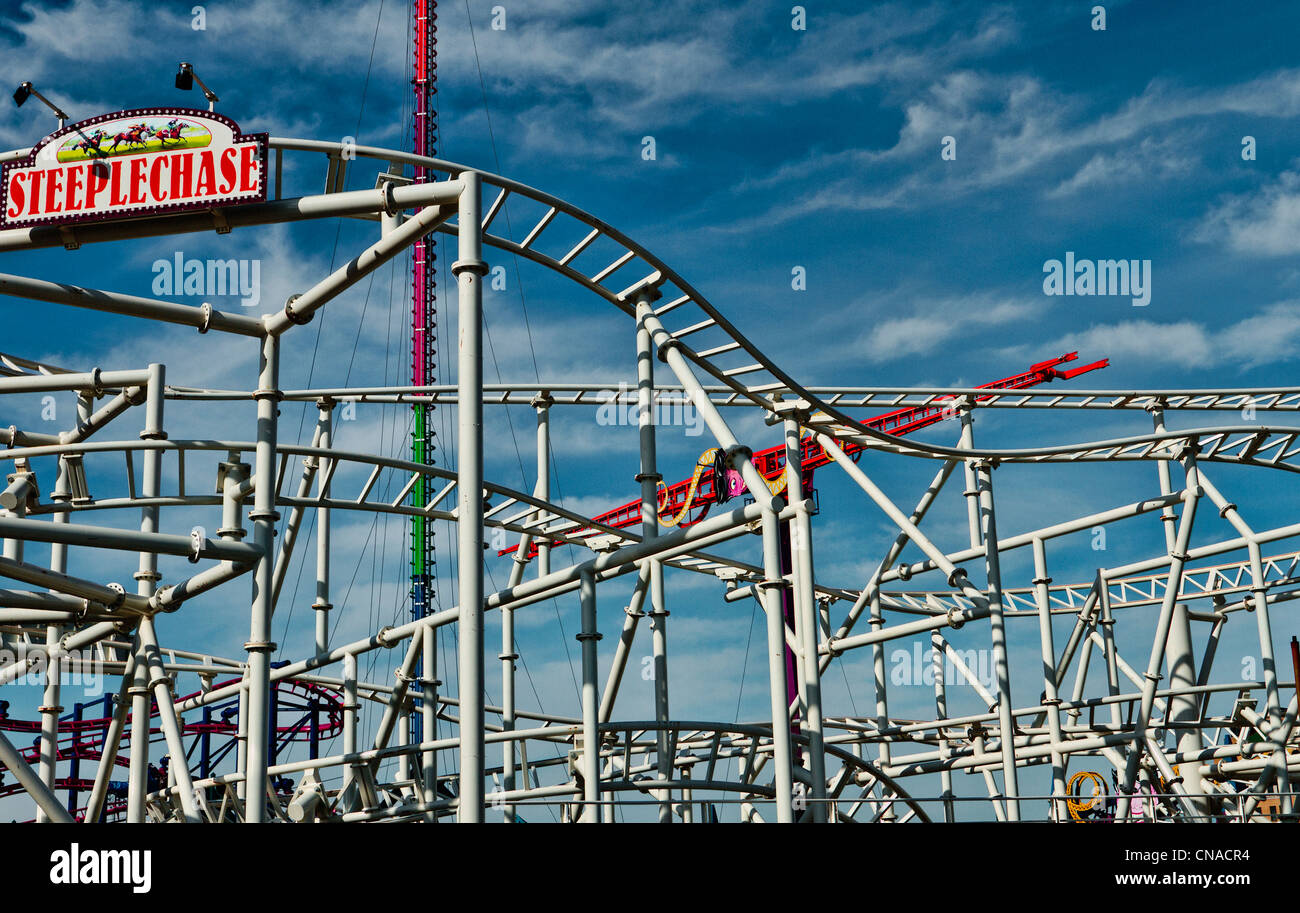 The Flopper Ride Coney island steeplechase hi-res stock photography and images - Alamy