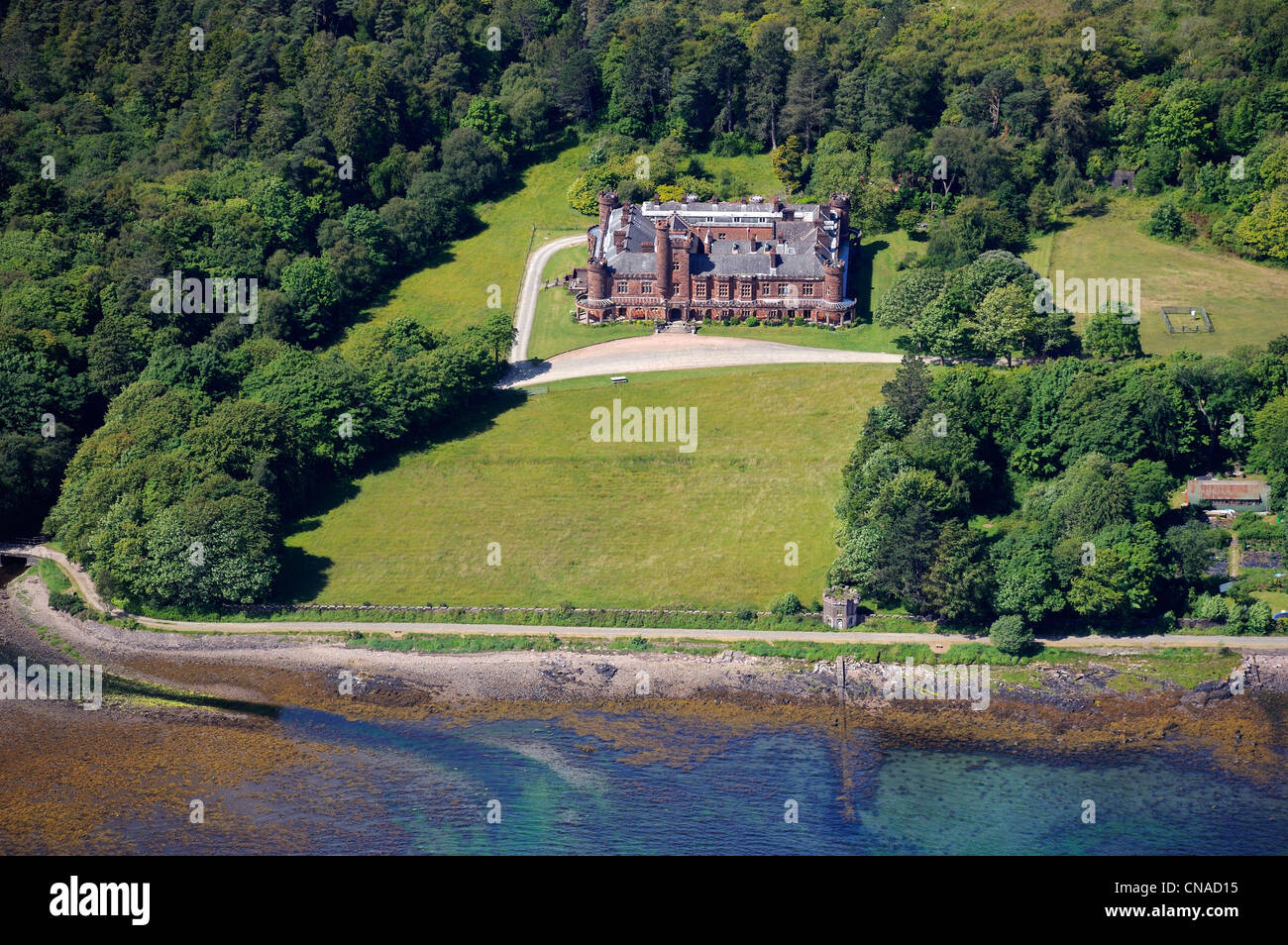 United Kingdom, Scotland, Highland, Inner Hebrides, Isle of Rum Stock