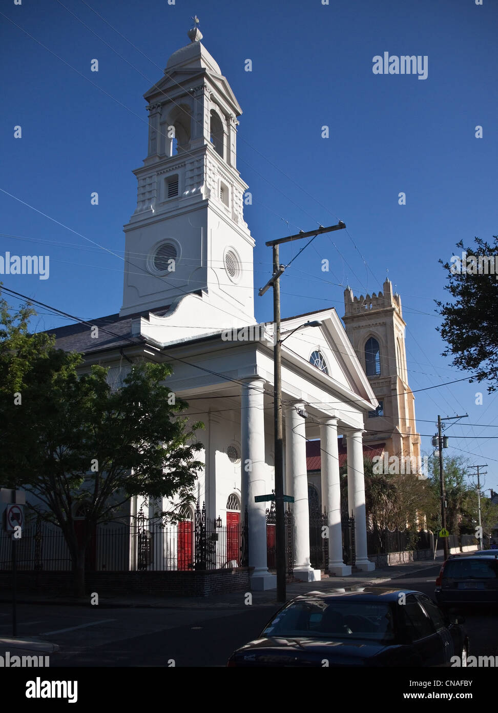 Historic churches in Charleston, South Carolina, USA Stock Photo Alamy