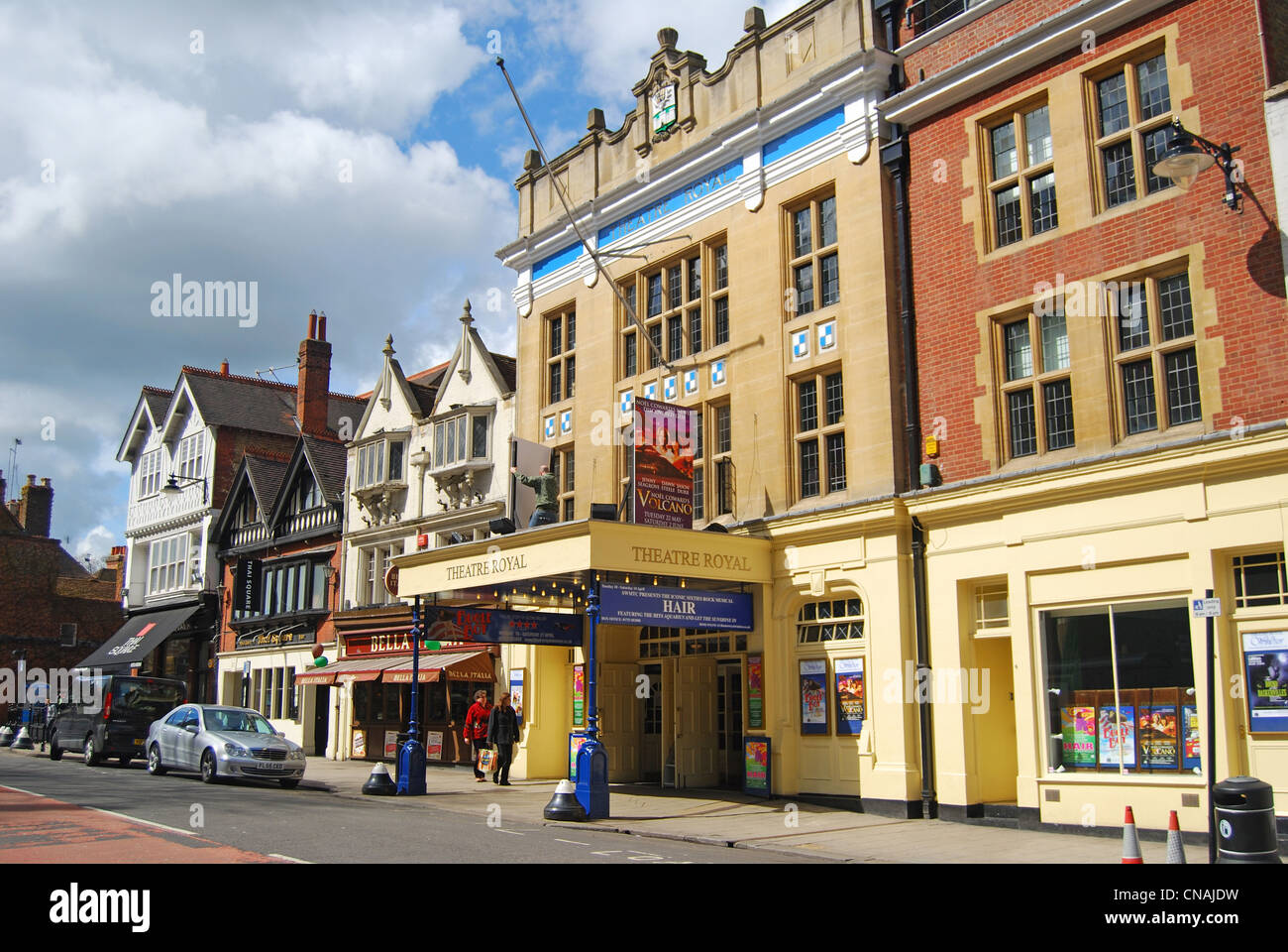 Theatre Royal, Thames Street, Windsor, Berkshire, England, United Kingdom Stock Photo