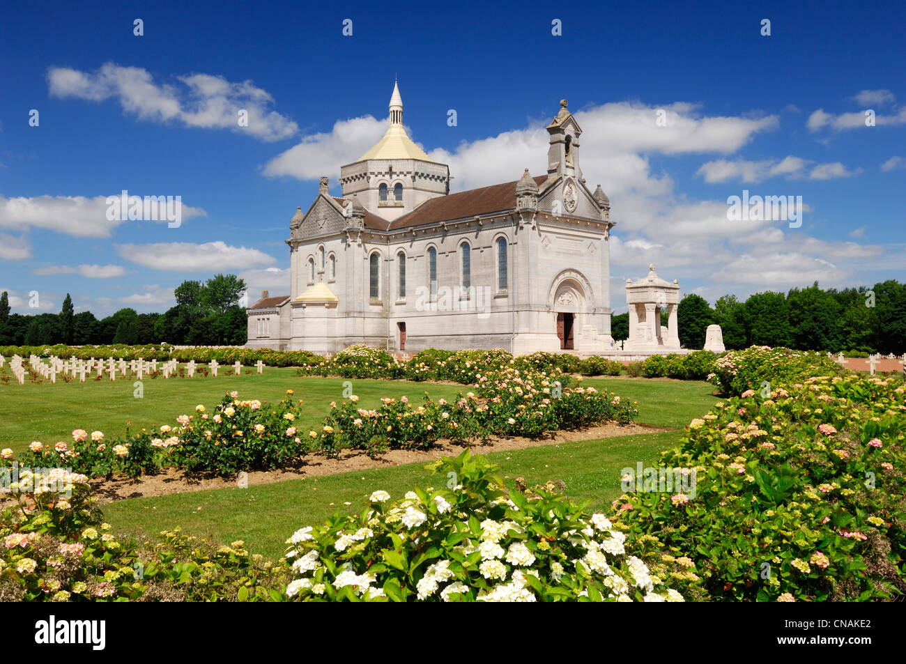 France, Pas de Calais, Ablain Saint Nazaire, necropole de Notre Dame de