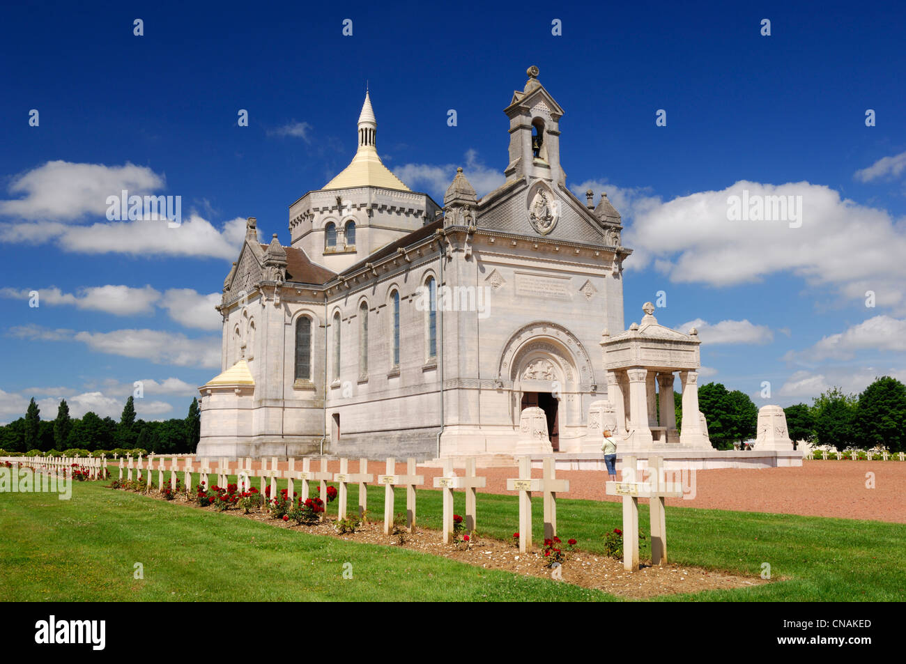 France, Pas de Calais, Ablain Saint Nazaire, necropole de Notre Dame de