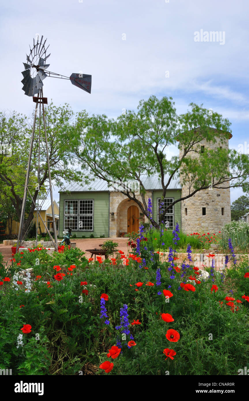 Fredericksburg Herb Farm, Texas, USA Stock Photo Alamy