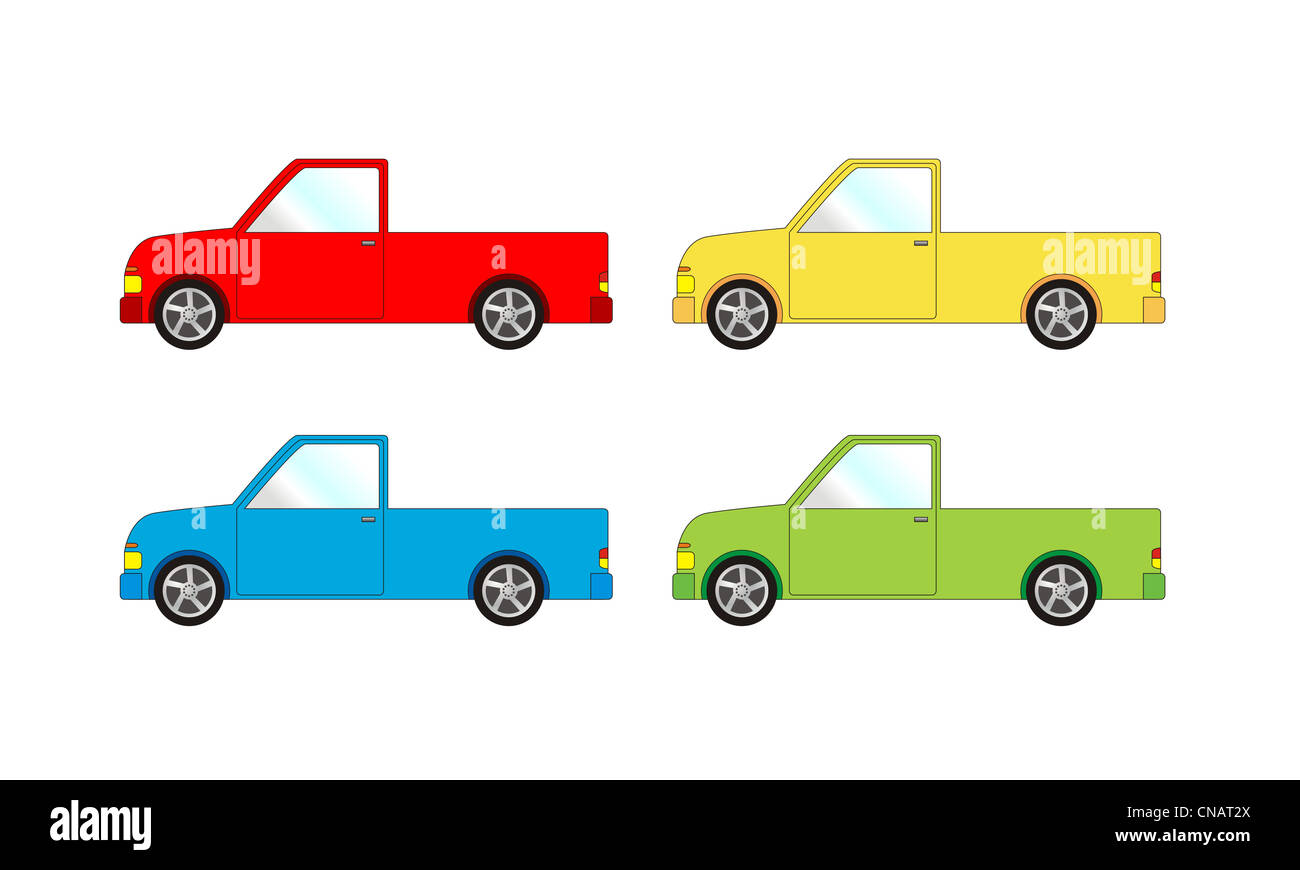 Vehicle pack pickup, pickup Stock Photo Alamy