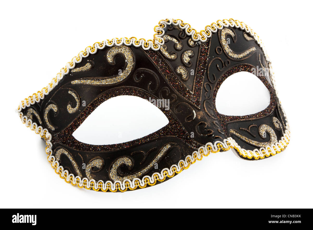 Carnival mask on a white background Stock Photo