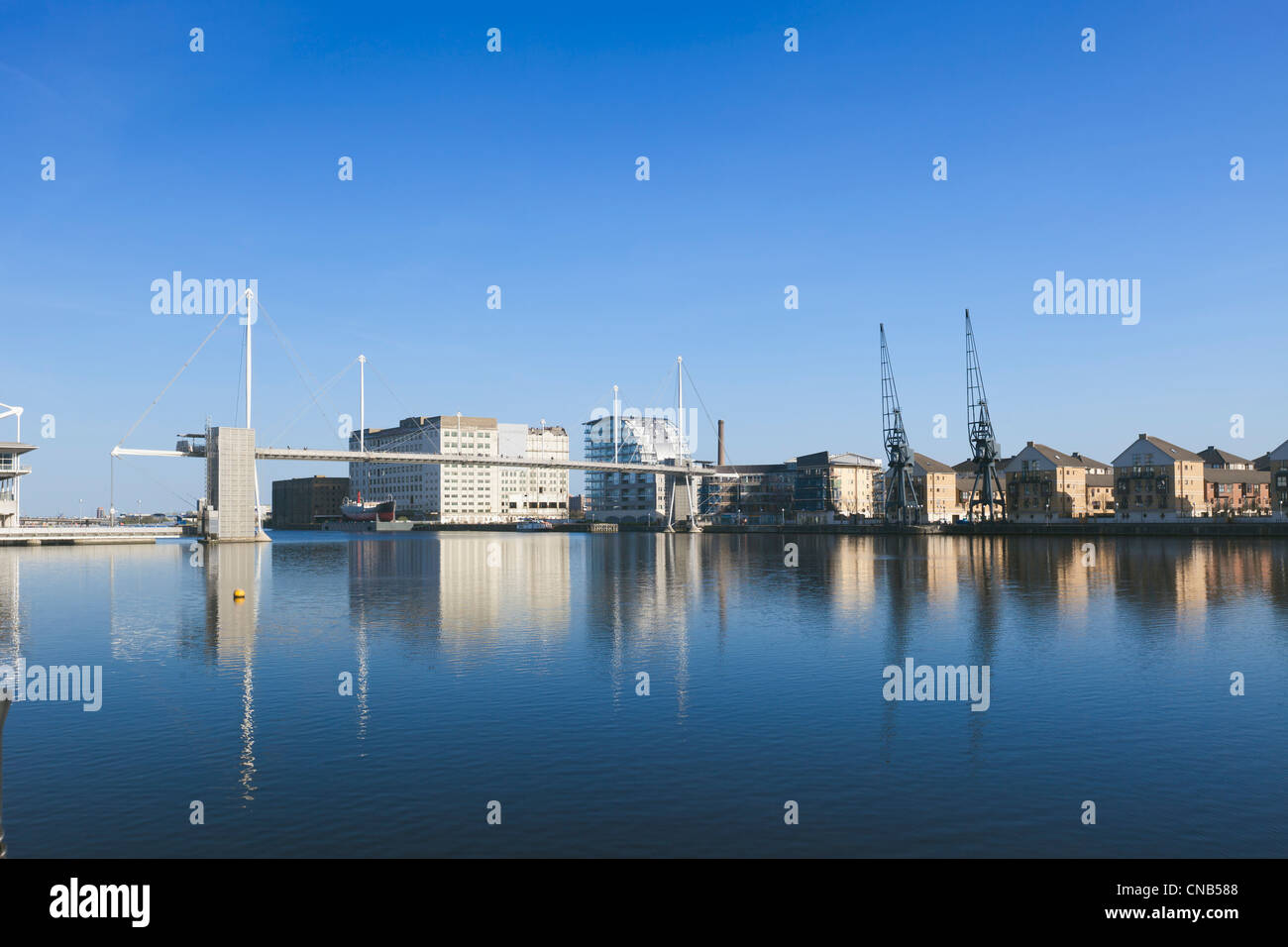 Royal Victoria Dock Bridge, London, UK Stock Photo Alamy