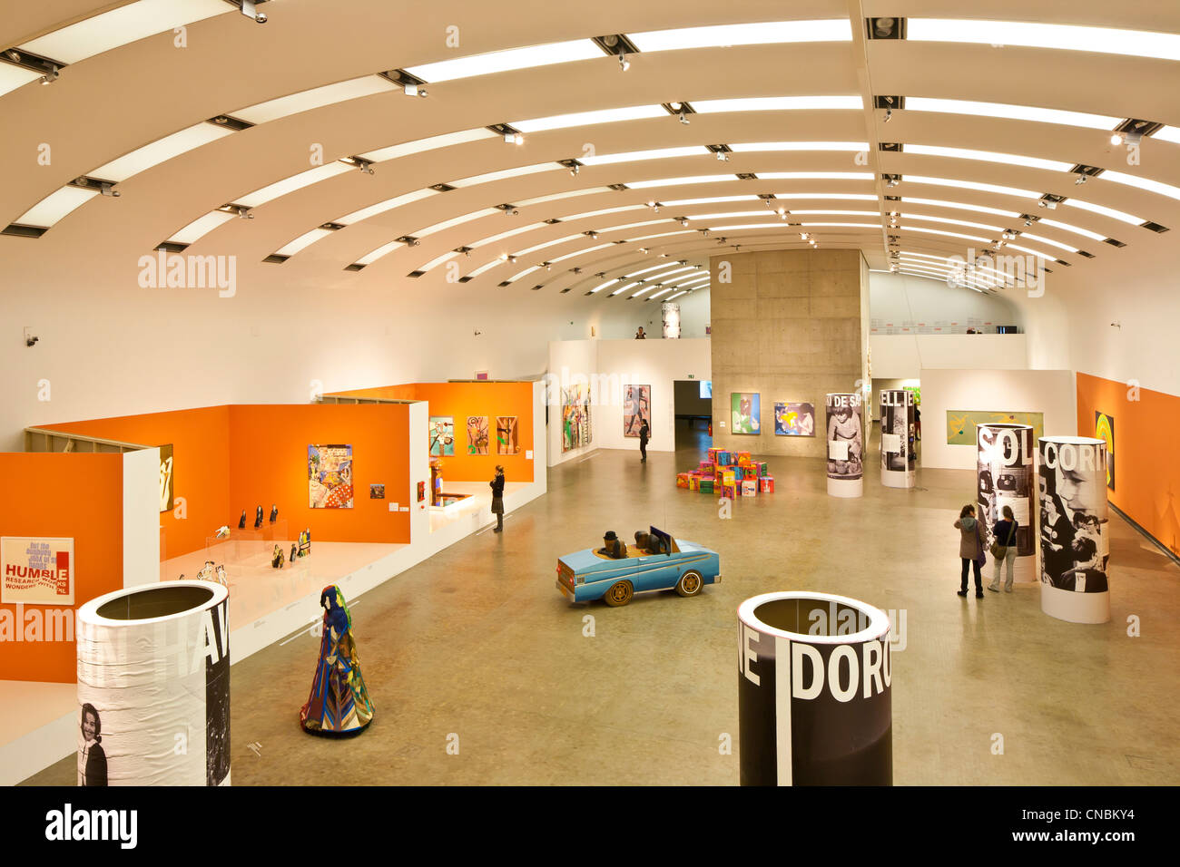 Austria, Vienna, MuseumsQuartier, Kunsthalle Wien, Museum of Modern and Contemporary International Art, exhibition Power Up = Stock Photo