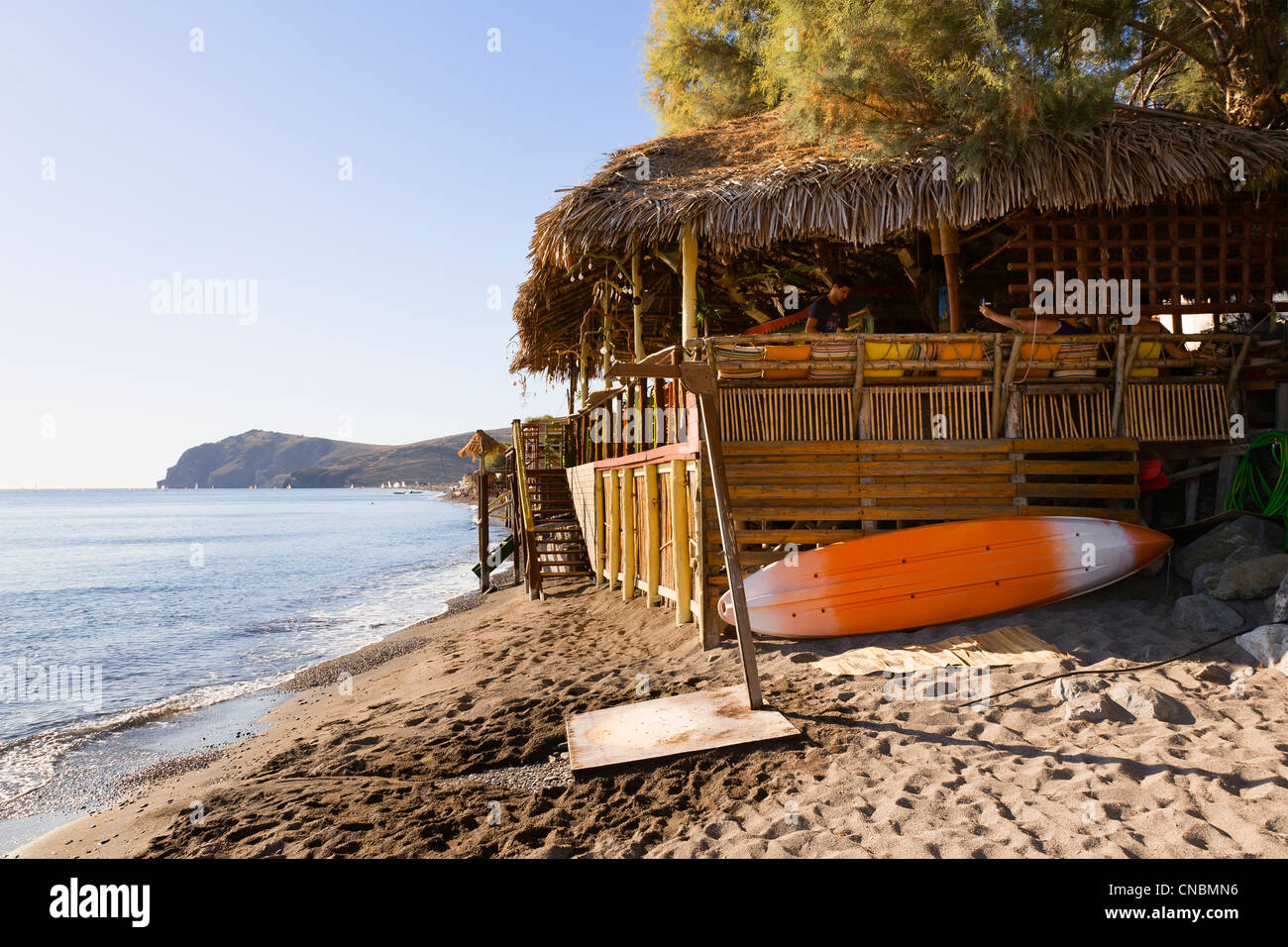 Par-A-Sol, Skala Eressos Stock Photo - Alamy