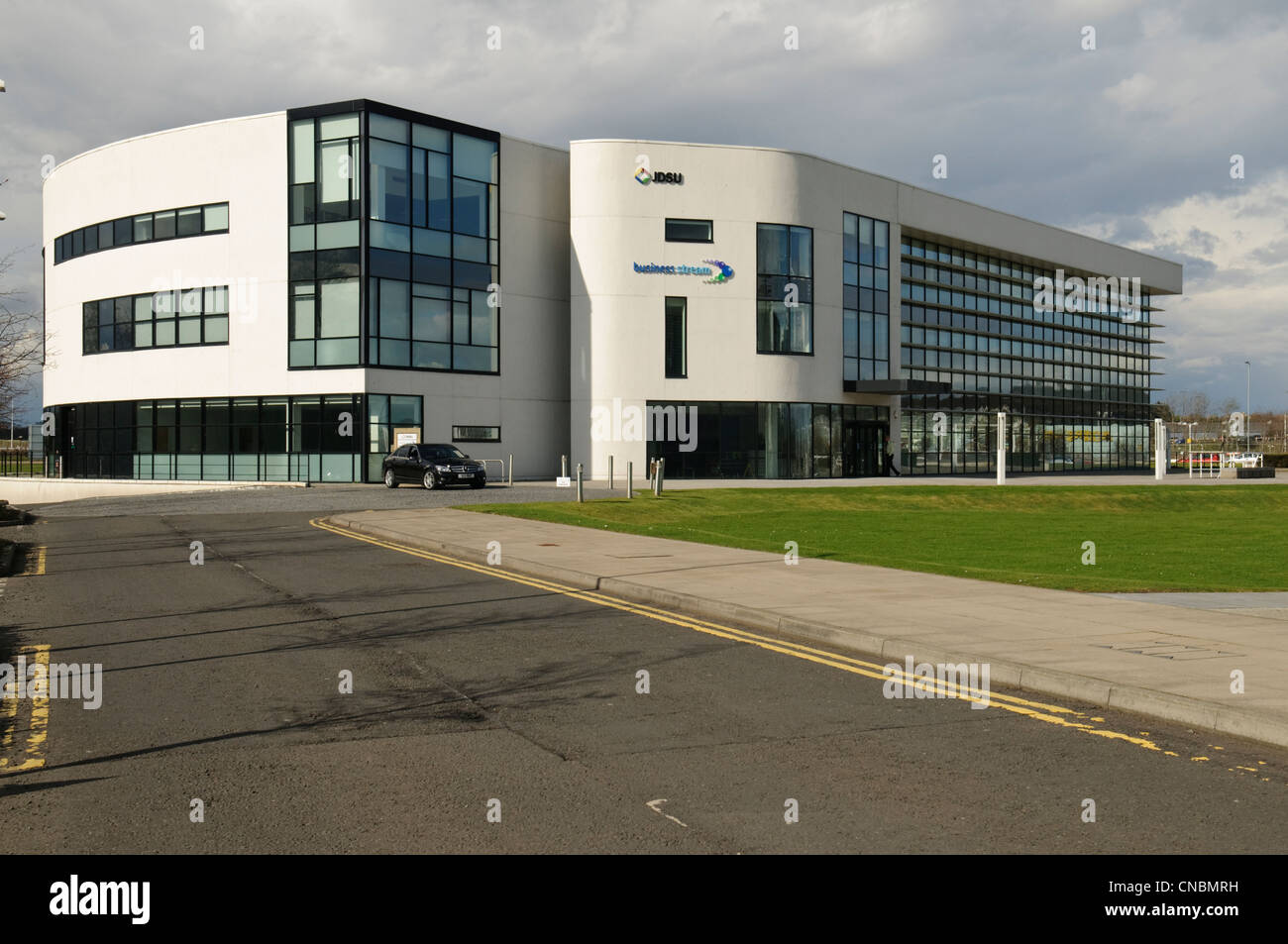 Modern Office Buildings in Edinburgh Park, South Gyle, Edinburgh Stock