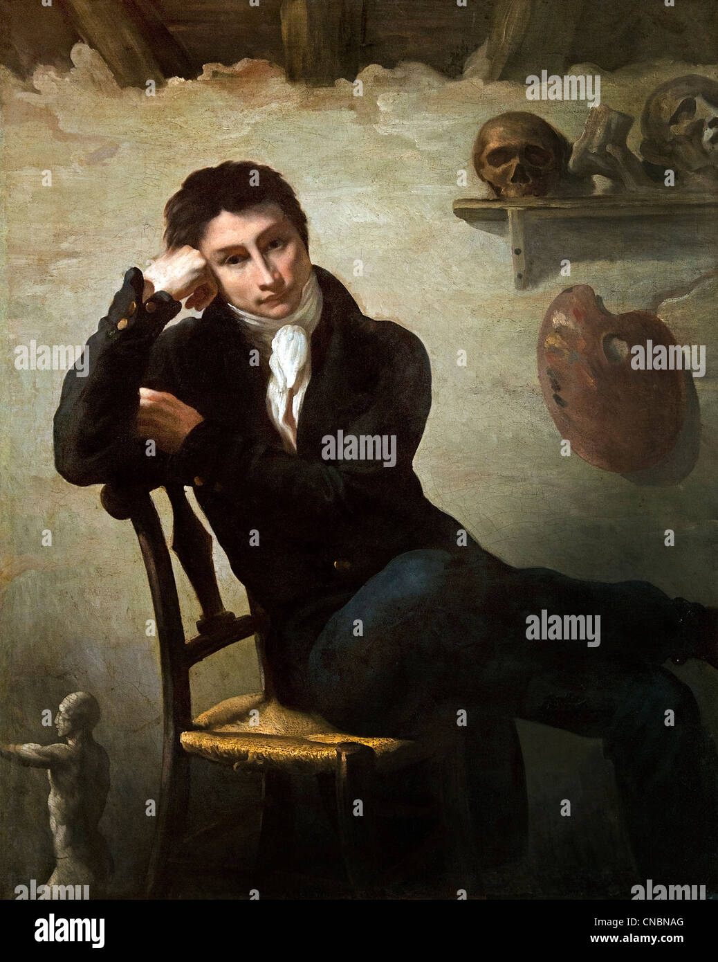Portrait d'un artiste dans son atelier hi-res stock photography and images - Alamy