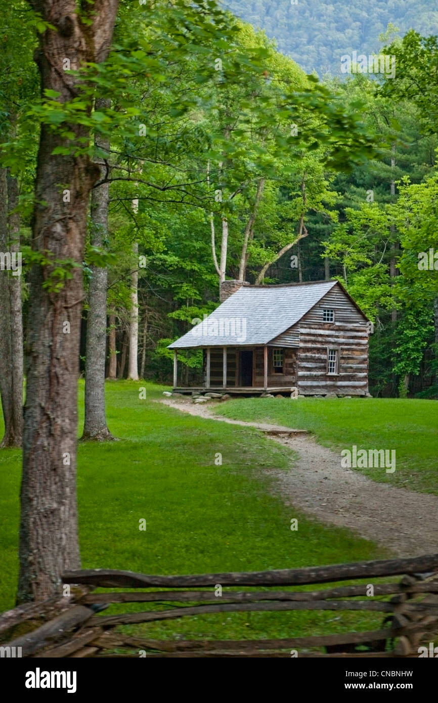 Carter Shields Cabin In The Great Smoky Mountain National Park