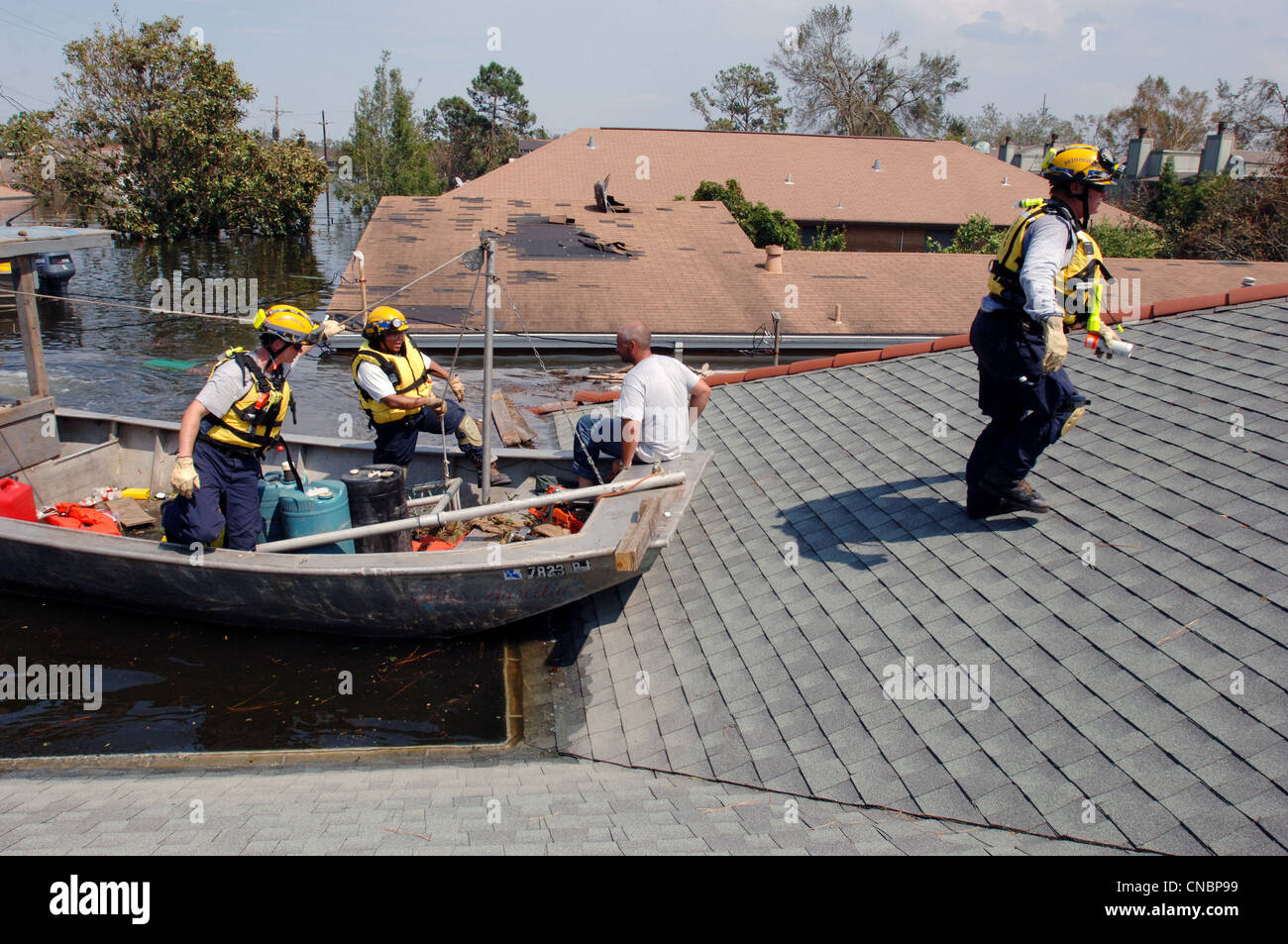 Hurricane katrina rescue hi-res stock photography and images - Alamy