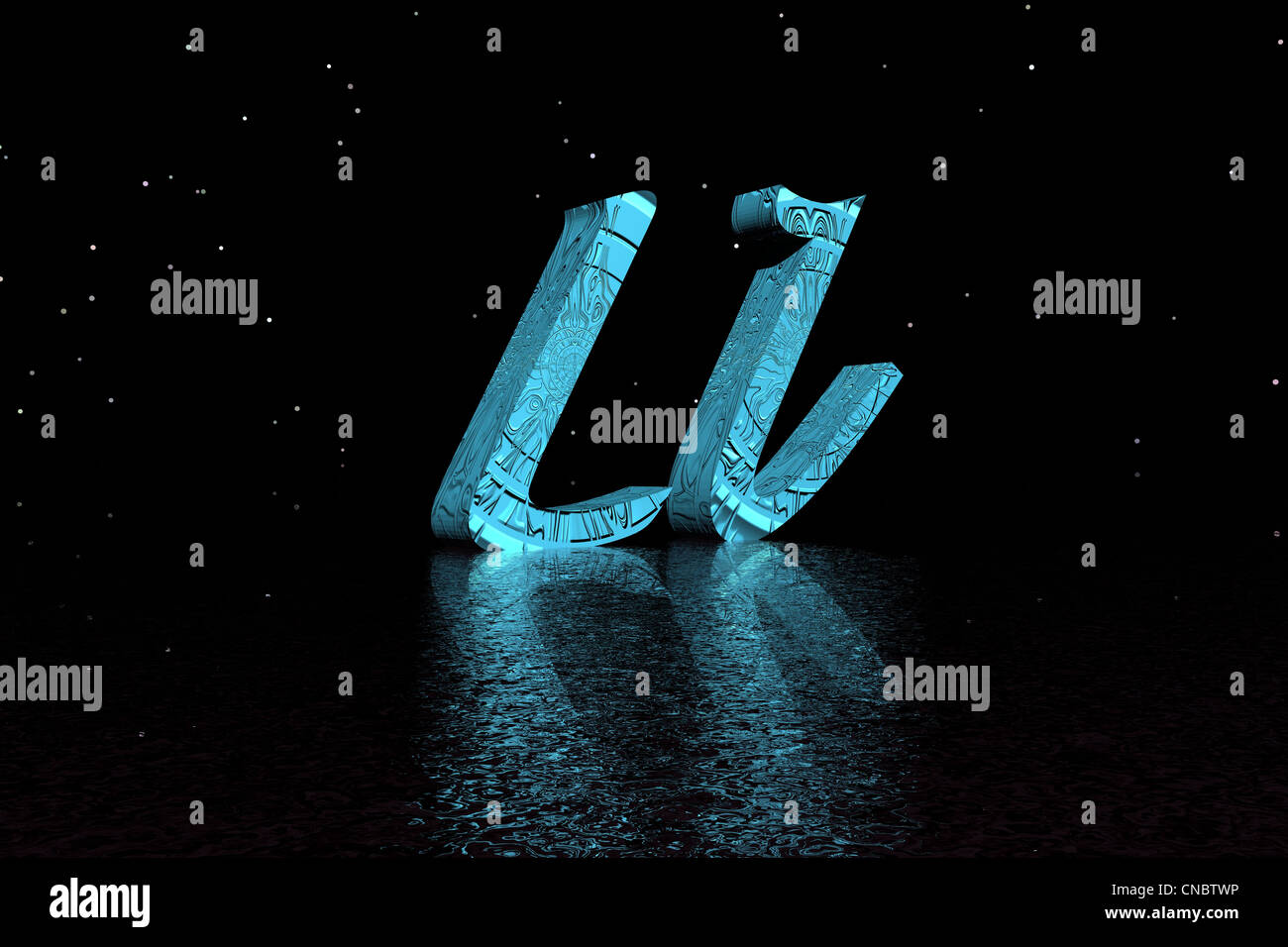 letter l blue Stock Photo - Alamy
