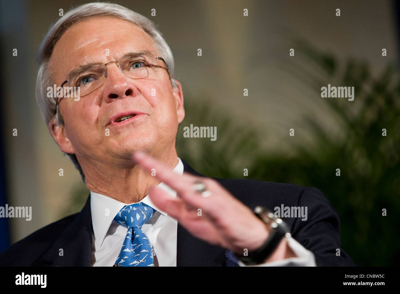 Allan McArtor, Chairman of Airbus Americas. Stock Photo