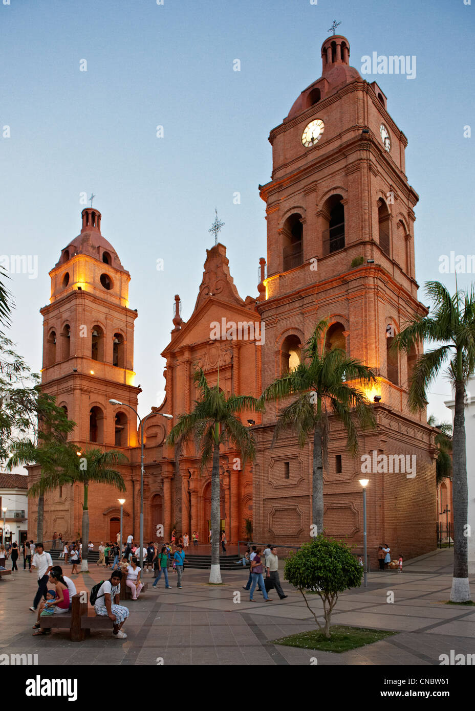 cathedral of Santa Cruz, Plaza 24 de Septiembre, Bolivia ...