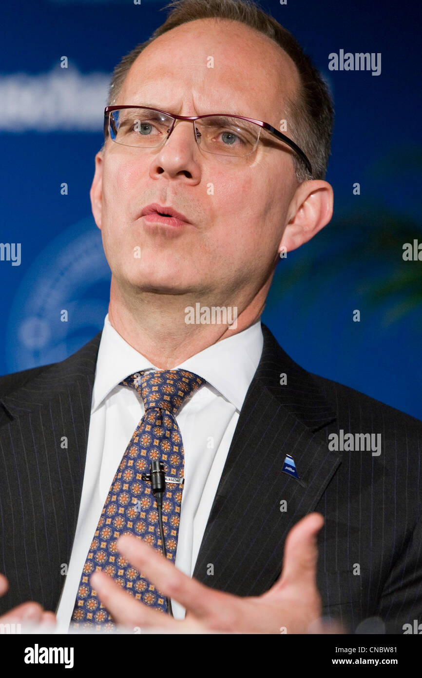 David Barger, President and CEO of JetBlue Airways  Stock Photo