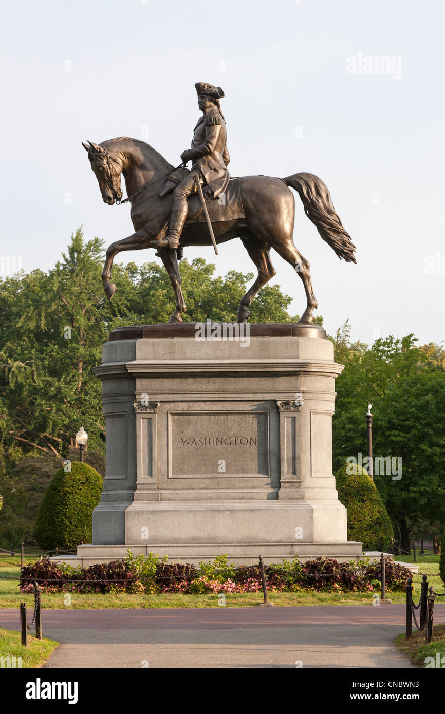 washington statue boston hires stock photography and images Alamy