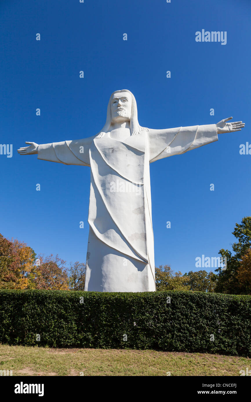 Christ of the Ozarks statue is a huge sculpture of Jesus located near
