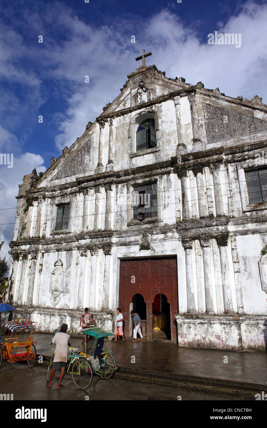 The sixteenth century Immaculate Conception Church in Guiuan. Eastern Samar, Eastern Visayas, Philippines, Southeast Asia, Asia Stock Photo