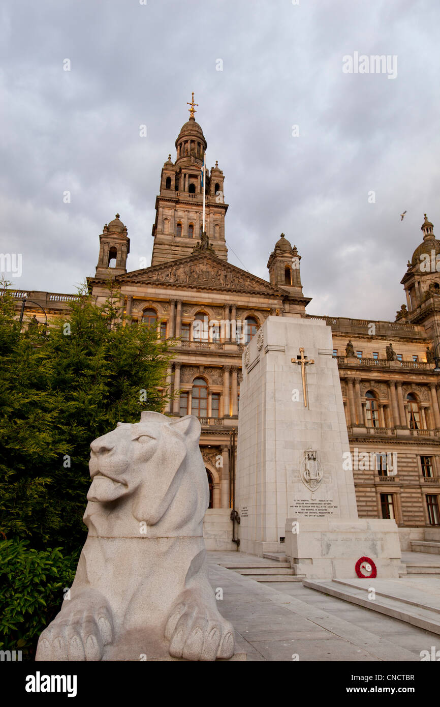 War memorial in front glasgow hires stock photography and images Alamy