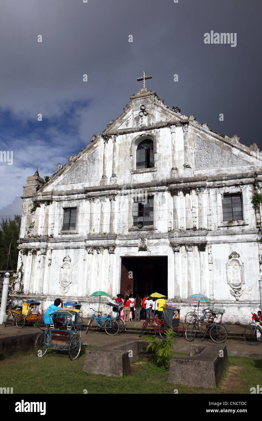 The sixteenth century Immaculate Conception Church in Guiuan. Eastern Samar, Eastern Visayas, Philippines, Southeast Asia, Asia Stock Photo