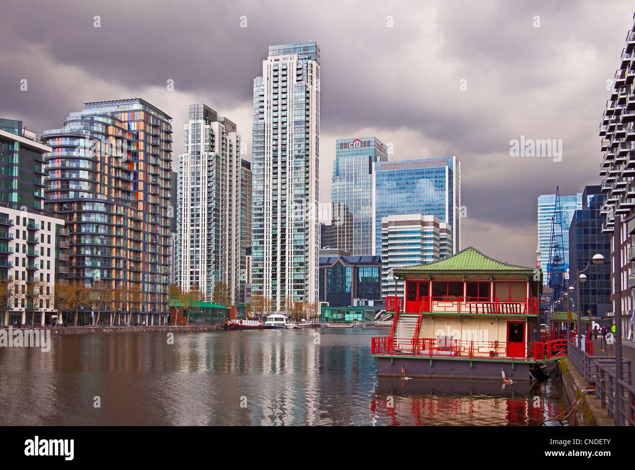 London, Isle of Dogs Millwall Inner Dock April 2012 Stock Photo Alamy