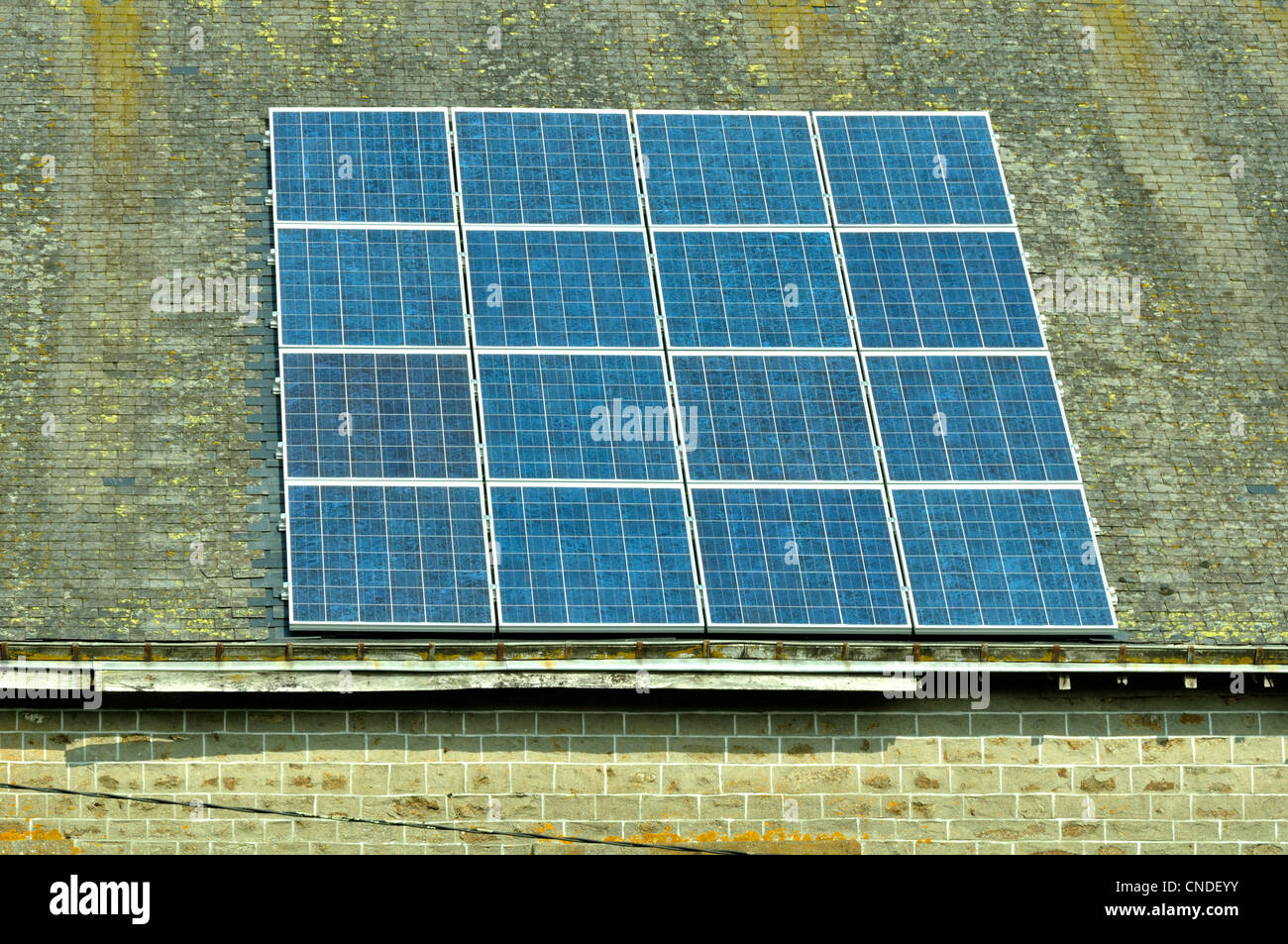 Solar panels old house hires stock photography and images Alamy